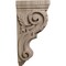 Ekena Millwork 5"W x 7"D x 14"H Large Traditional Acanthus Corbel, Walnut CORW05X07X14TAWA - alternate 4